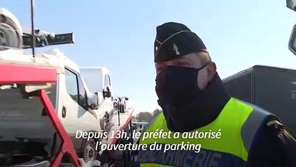 Neige en Bretagne : des routiers bloqués pendant près de 24h reprennent la route