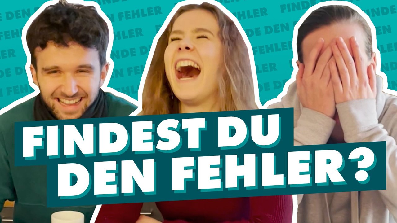 Kannst du den Fehler finden? - video Dailymotion