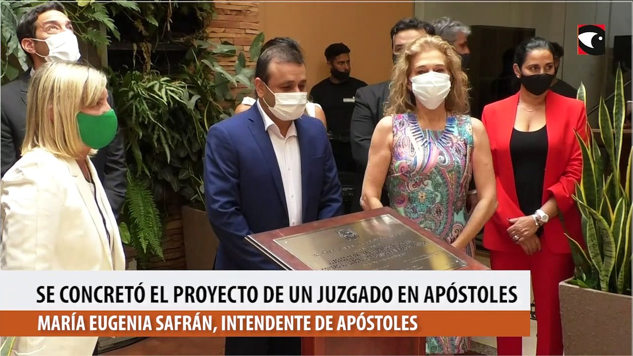 Se concretó el proyecto de un juzgado en Apóstoles