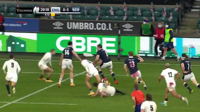 Angleterre v Écosse - Résumé | 2021 Tournoi des Six Nations