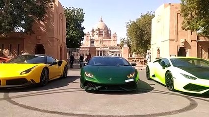 ज़ोधपुर की सड़कों पर दौड़ी विश्वस्तरीय लग्जरी कारें