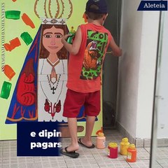Daniel, il bambino che dipinge per curarsi e prega Nostra Signora dei Reni