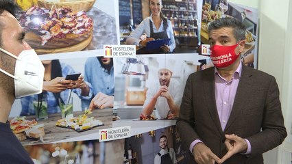 Emilio Gallego, secretario general de Hostelería de España