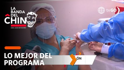 La Banda del Chino: Así se vivió el primer día de vacunación en Perú