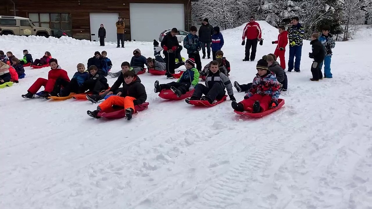 La course de luges