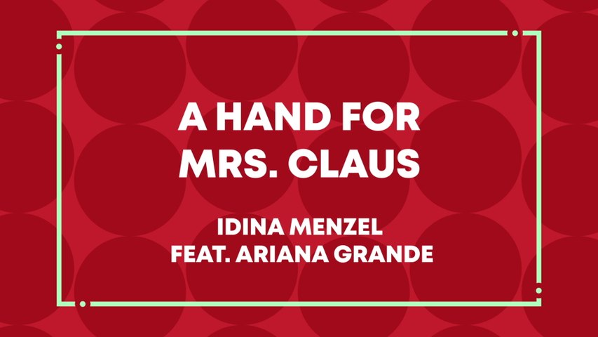 Idina Menzel - A Hand For Mrs. Claus