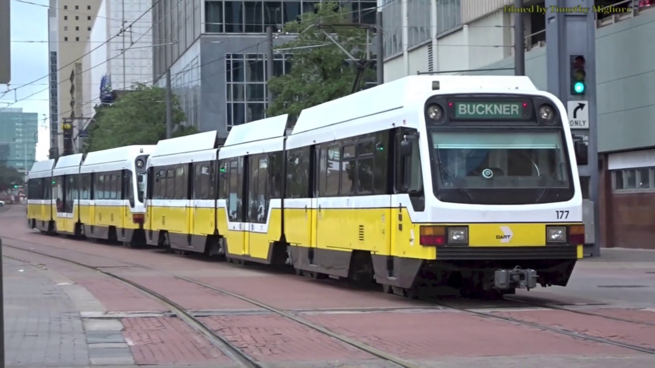 The LightRail in Dallas, Texas, USA 2018
