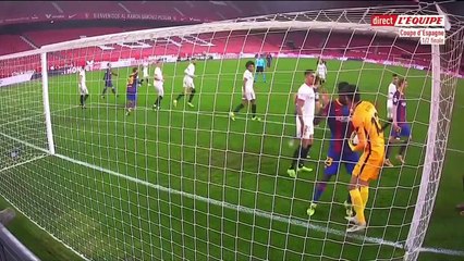 تصديات ياسين بونو ضد برشلونة