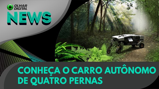 Ao Vivo | Conheça o carro autônomo de quatro pernas | 10/02/2021 | #OlharDigital