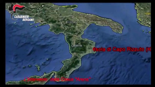 Bergamo - 'Ndrangheta nel trasporto merci 4 fermi contro il clan Arena (10.02.21)