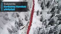 Trabzon'da Sarıkamış Harekatı yürüyüşü