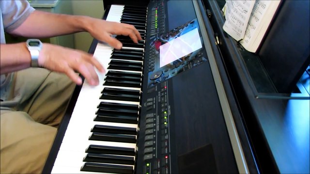 Blessed Assurance - piano instrumental hymn with lyrics