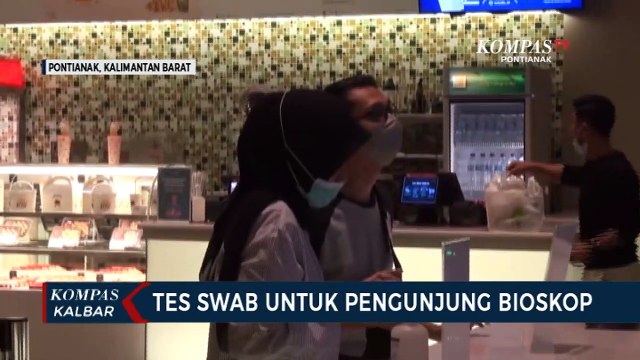 Cegah Penularan Covid-19, Dinkes Kalbar akan Tes Swab Pengunjung Bioskop