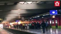 Línea 3 del Metro registró incendio en la estación Indios Verdes