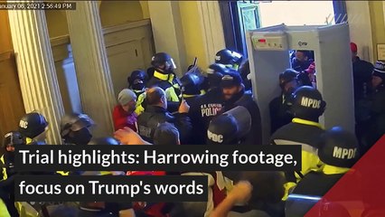 Trial highlights: Harrowing footage, focus on Trump's words, and other top stories in general news from February 11, 2021.