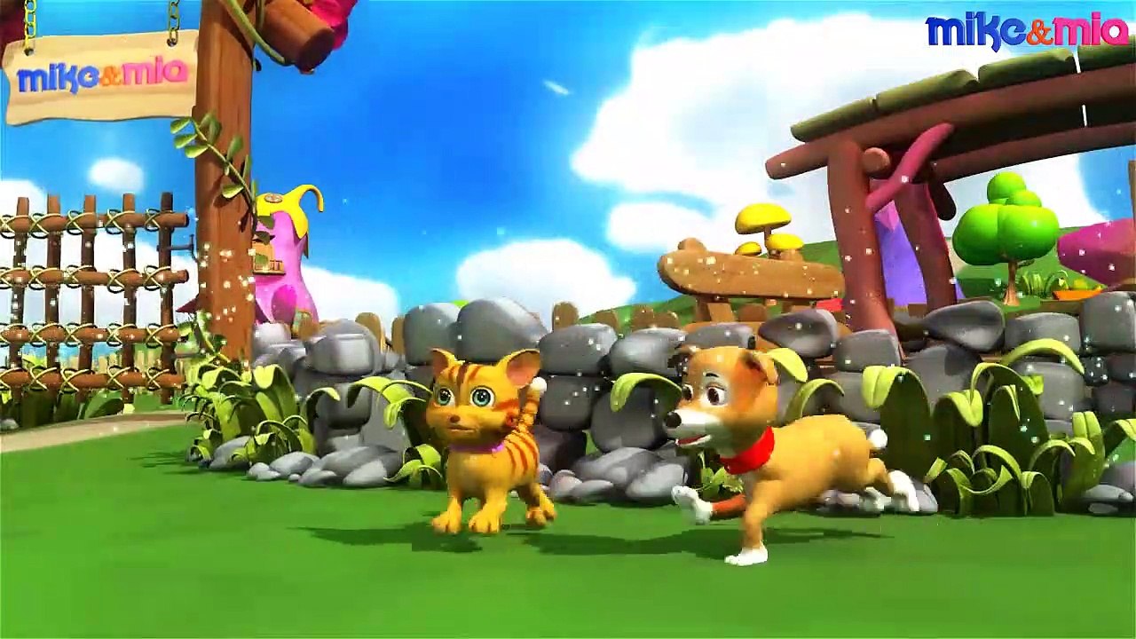 The Finger Family Song | English Nursery Rhymes for Children | Kids Learning Videos by Mike and Mia