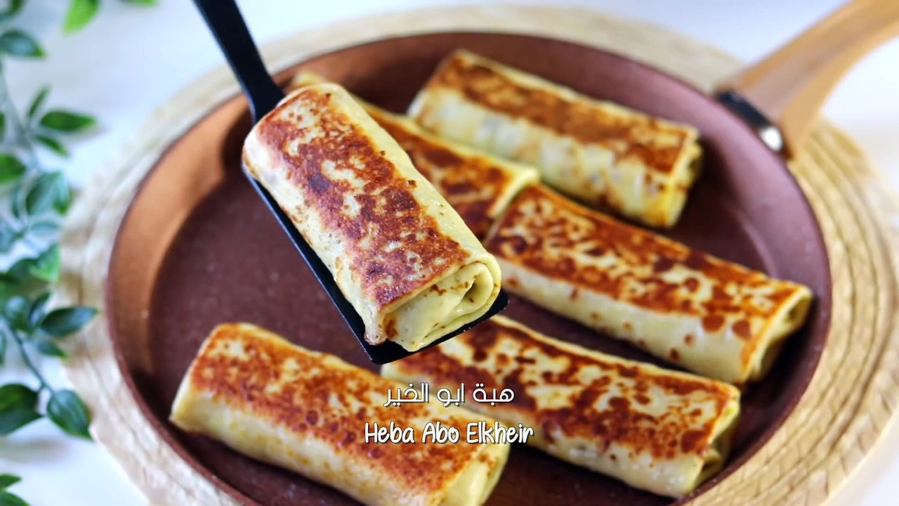 سندوتشات الكريب الخطيييره  أحلي عشا ممكن تعملوه في البرد ده