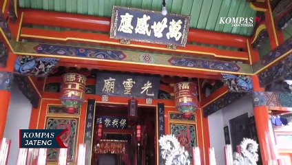 Kelenteng sepi jelang Imlek, jumlah umat dibatasi