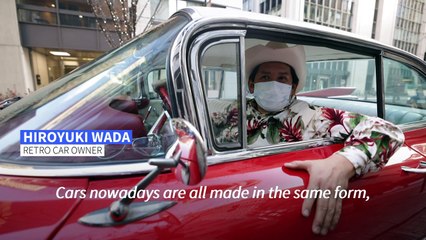 Tokyo's retro car owners revel in modern classics