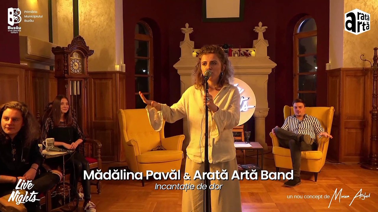 Mădălina Pavăl & Arată Artă Band - Incantație de dor @ Live Nights | Centrul Cultural Al. Marghiloman | 6.02.2021
