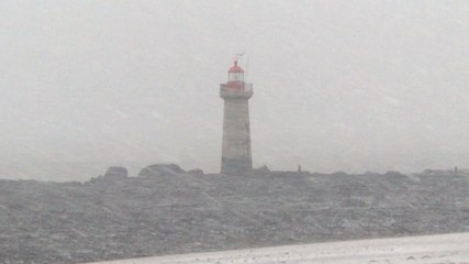 Premières neiges 2021 à Saint-Nazaire