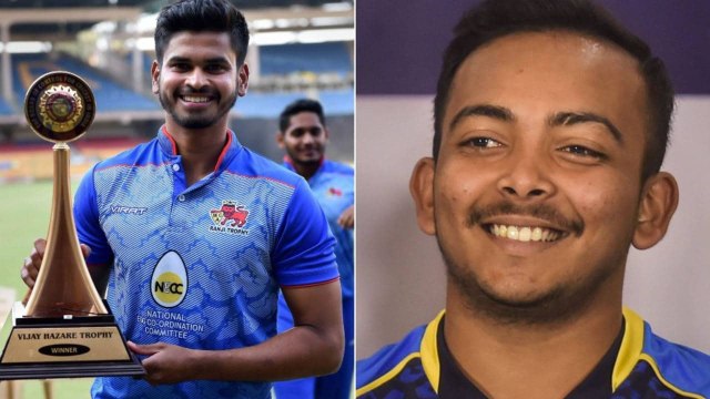 Vijay Hazare Trophy : Shreyas Iyer To Lead Mumbai, Prithvi Shaw Named Vice-Captain