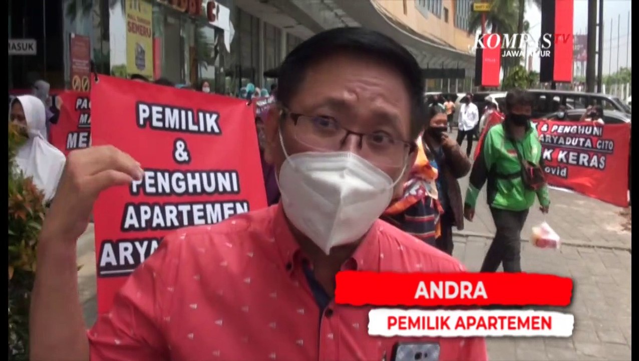 Demo Warga Tolak Rsd Covid Di Kawasan Mall