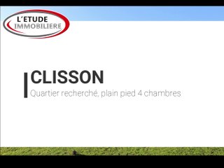 Clisson, quartier recherché : Plain pied - 4 chambres+bureau