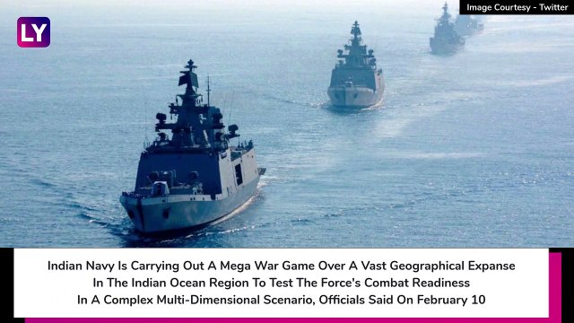 Indian Navy Conducts Largest Biennial War Game TROPEX, Undertakes Mega Exercise In The Indian Ocean Region