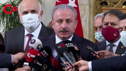 TBMM Başkanı Mustafa Şentop'tan Enis Berberoğlu açıklaması