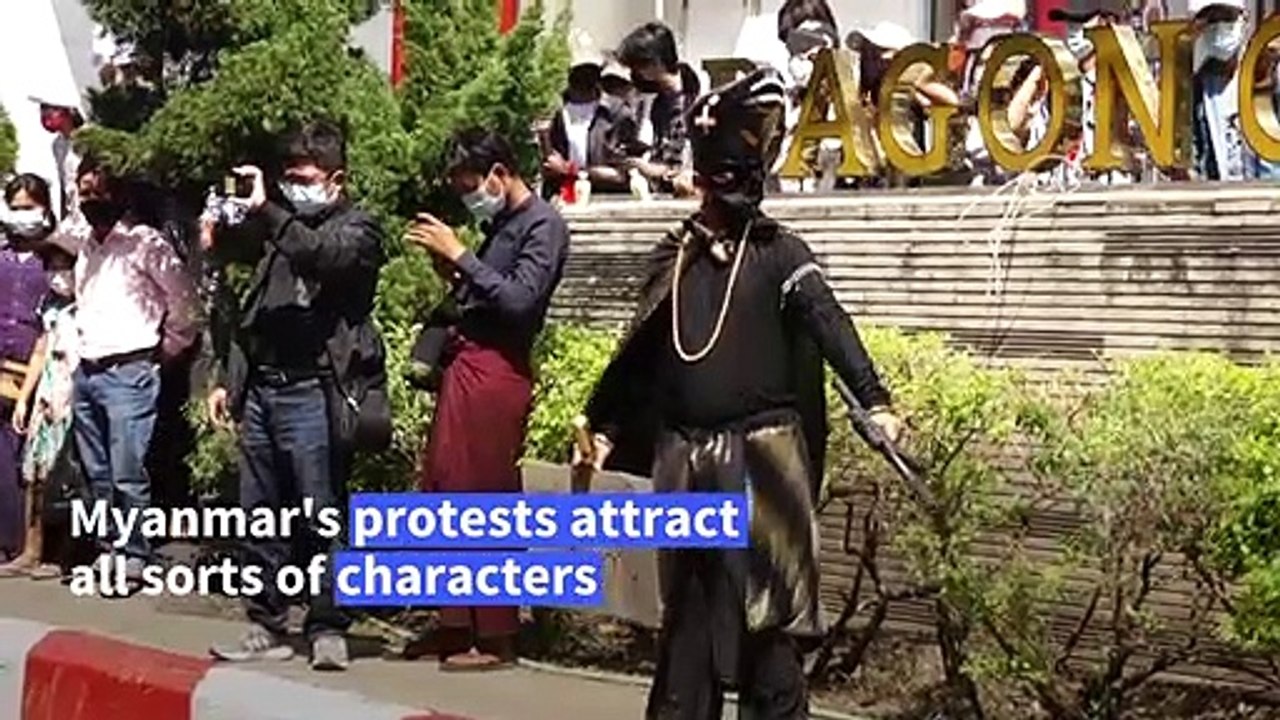 Make us into memes: anti-coup Myanmar youths ge...