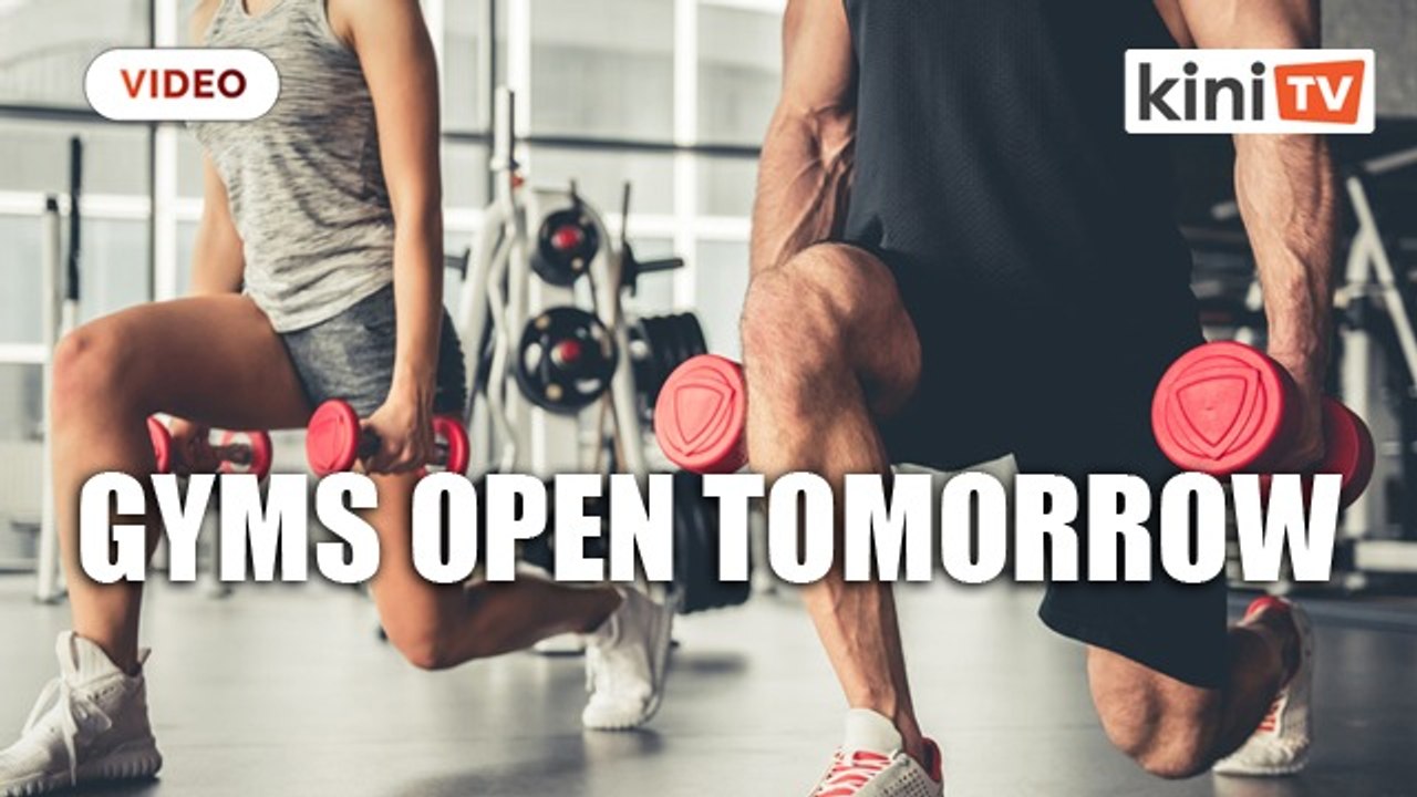 People can start going to gyms, play golf starting tomorrow