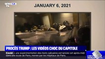 Assaut du Capitole: des images inédites diffusées lors du procès de Trump