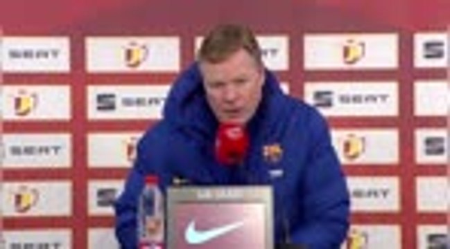 Coupe du Roi - Koeman : Nous aurions mérité de marquer