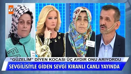 Müge Anlı'nın canlı yayınında olay! Kocasının kaçtığı kadınla yüzleşince...
