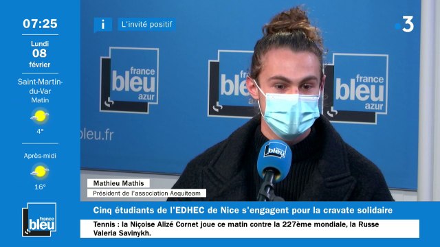 Tous les étudiants ne sont pas déprimés, notre invité qui fait du bien est étudiant de l’EDHEC Business School de Nice