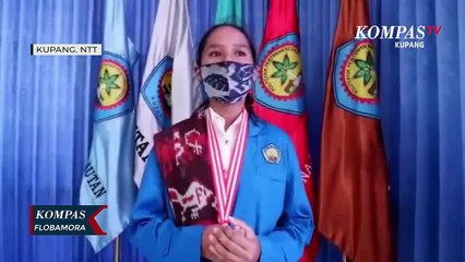 Mahasiswi Politani Kupang Raih Medali Emas Pidato Bahasa Inggris Tingkat Nasional