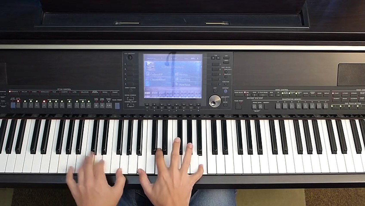 Blessed Be the Name - piano instrumental hymn with lyrics