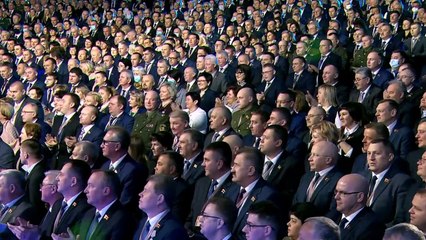 Lukashenko reúne apoiadores