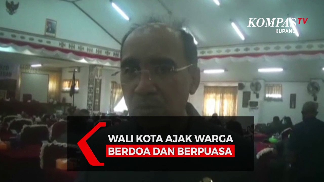 Wali Kota Kupang Ajak Masyarakat Berdoa Dan Berpuasa Menghadapi Covid-19