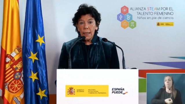 Celaá alerta de las dificultades en la representación femenina en la FP