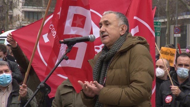 Álvarez (UGT) prevé movilizaciones: Ahora toca