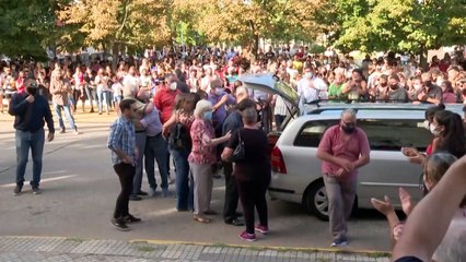 Dolor e indignación en despedida de joven víctima de femicidio en Argentina
