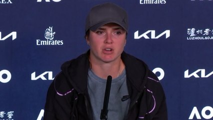 Open d'Australie 2021 - Elina Svitolina : "I can't complain, we can already play !"