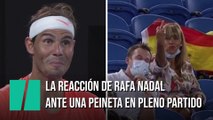 Una aficionada hace una peineta a Rafa Nadal y su reacción es... digna de Rafa Nadal