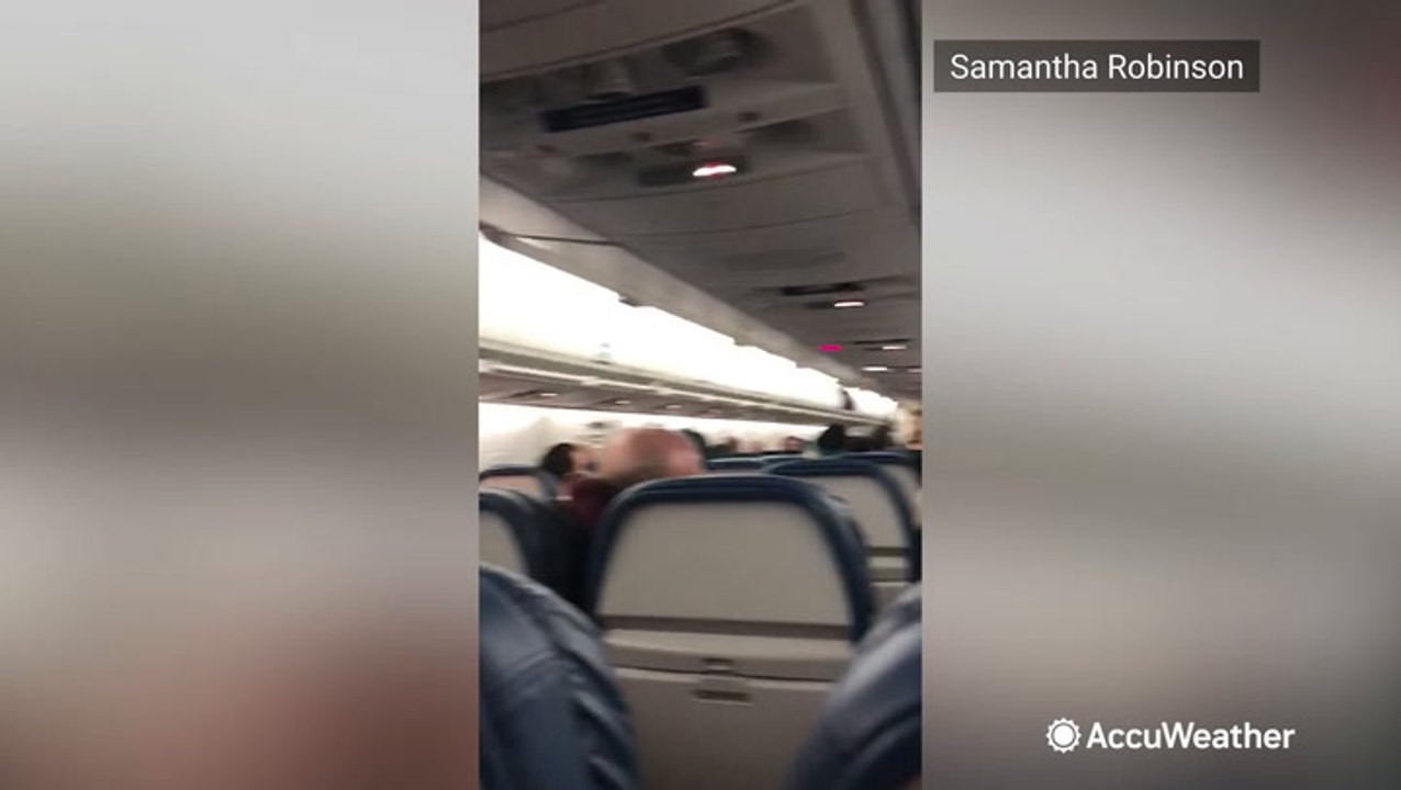 Passengers evacuated after plane skids off taxiway