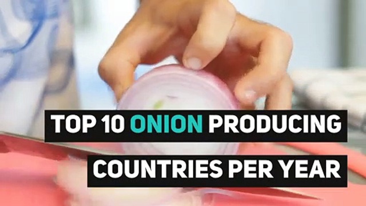 Top 10 Onion Producing Countries per year
