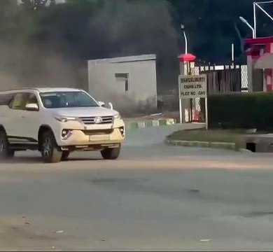 Toyota fortuner drifting video