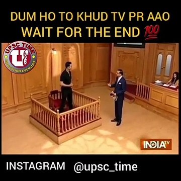 motivational video by rajat sharma |akshay kumar | aap ki adalat