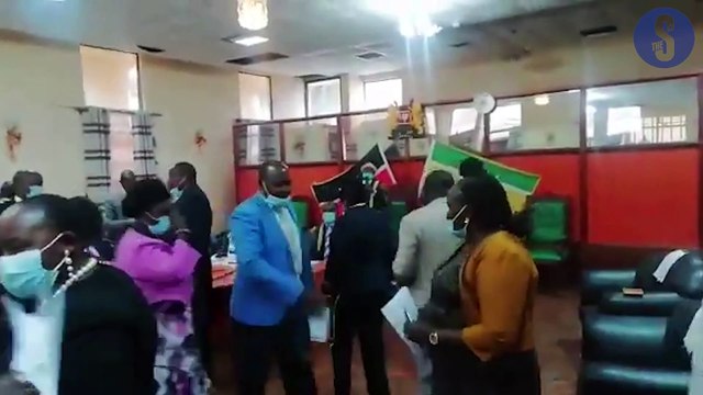 Chaos at Baringo County Assembly during discussion of BBI bill